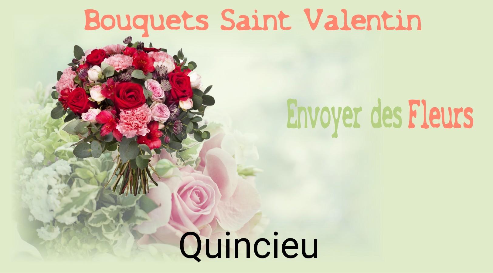 Roses de Saint-Valentin livrées à Quincieu